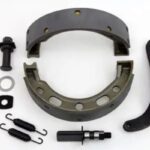 REAR BRAKE SHOE KIT LH