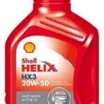 SHELL HELIX HX3 500ML RED